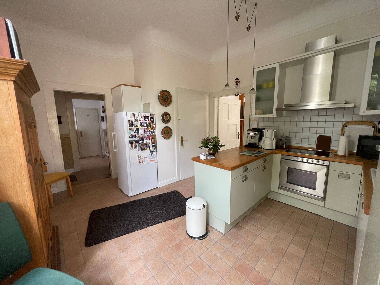 Stilvolle Erdgeschoßwohnung mit Gartenterrasse – Lübeck – Vorschaubild 9