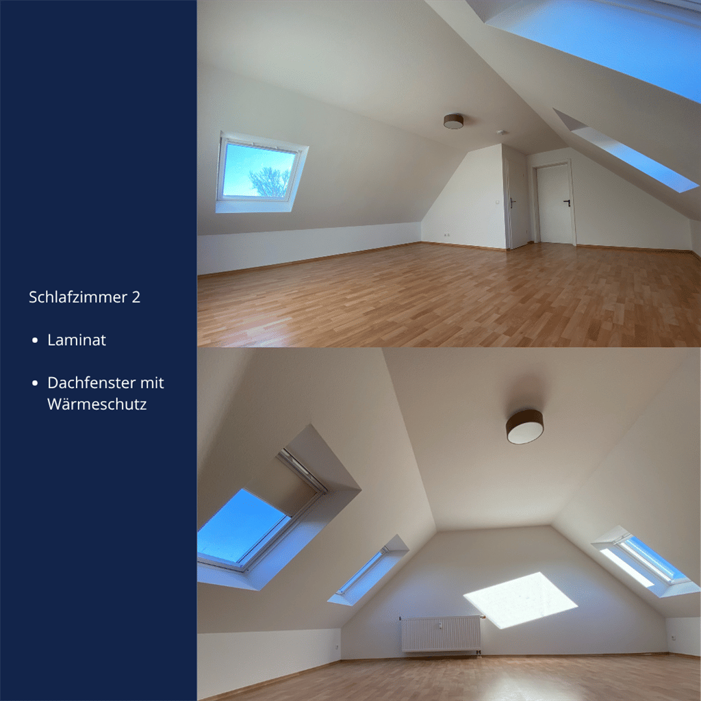 Wunderschöne 97,00 m² Maisonette-Wohnung im Dachgeschoss mit Balkon – Chemnitz – Vorschaubild 8