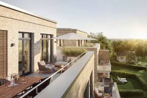 Luxuriöses Penthouse in Ohlstedt - Exklusiver Neubau mit direktem Liftzugang – 22397 Hamburg – Vorschaubild 2