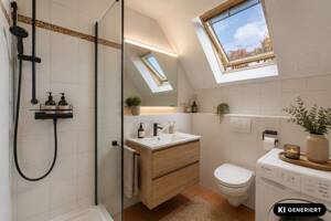 Großzügige Maisonette mit 2 Balkonen & sonniger Südterrasse in Köln-Sürth – 50999 Köln – Vorschaubild 6