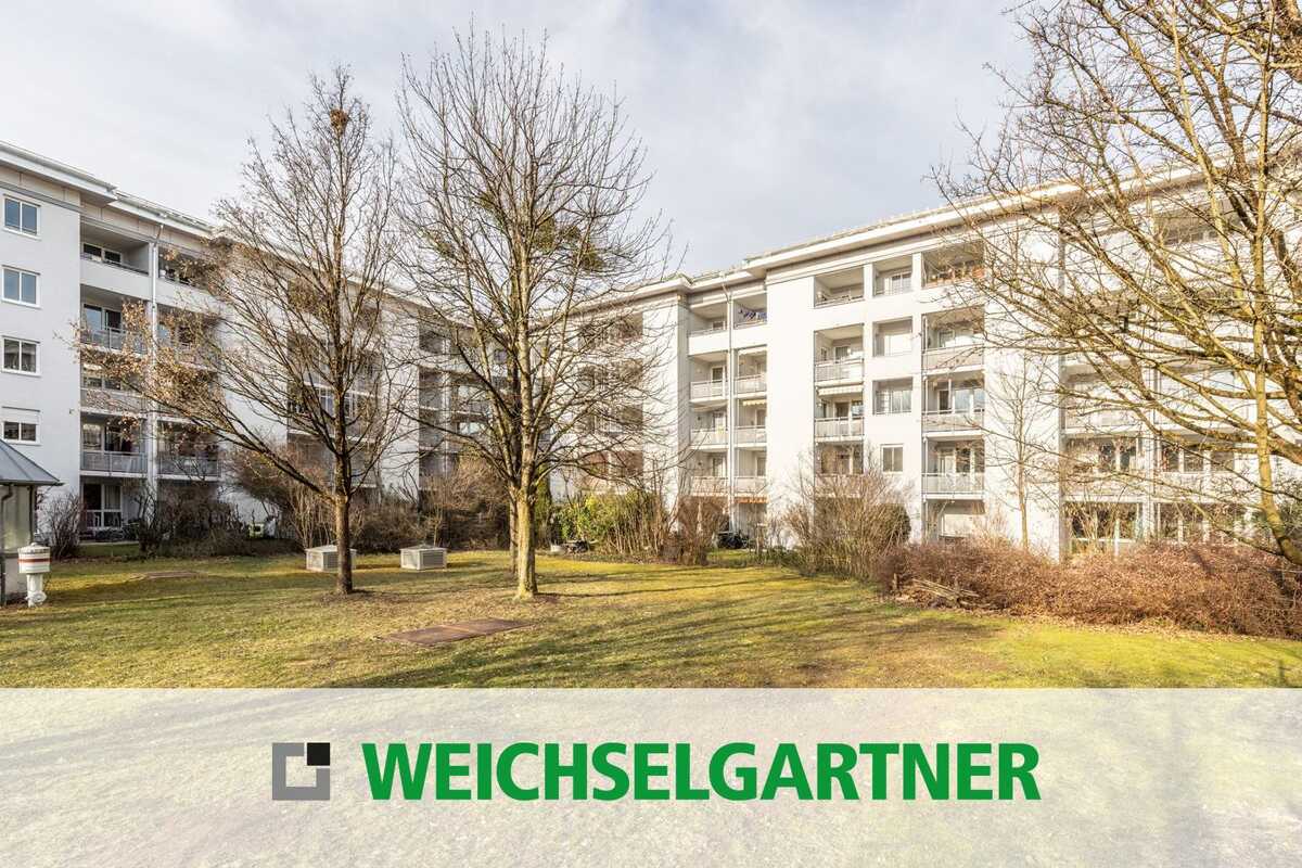 Direkt am Olympiapark: Attraktive Eigentumswohnung mit Süd-West-Loggia zum ruhigen Innenhof – 80637 München – Bild 1 von 9