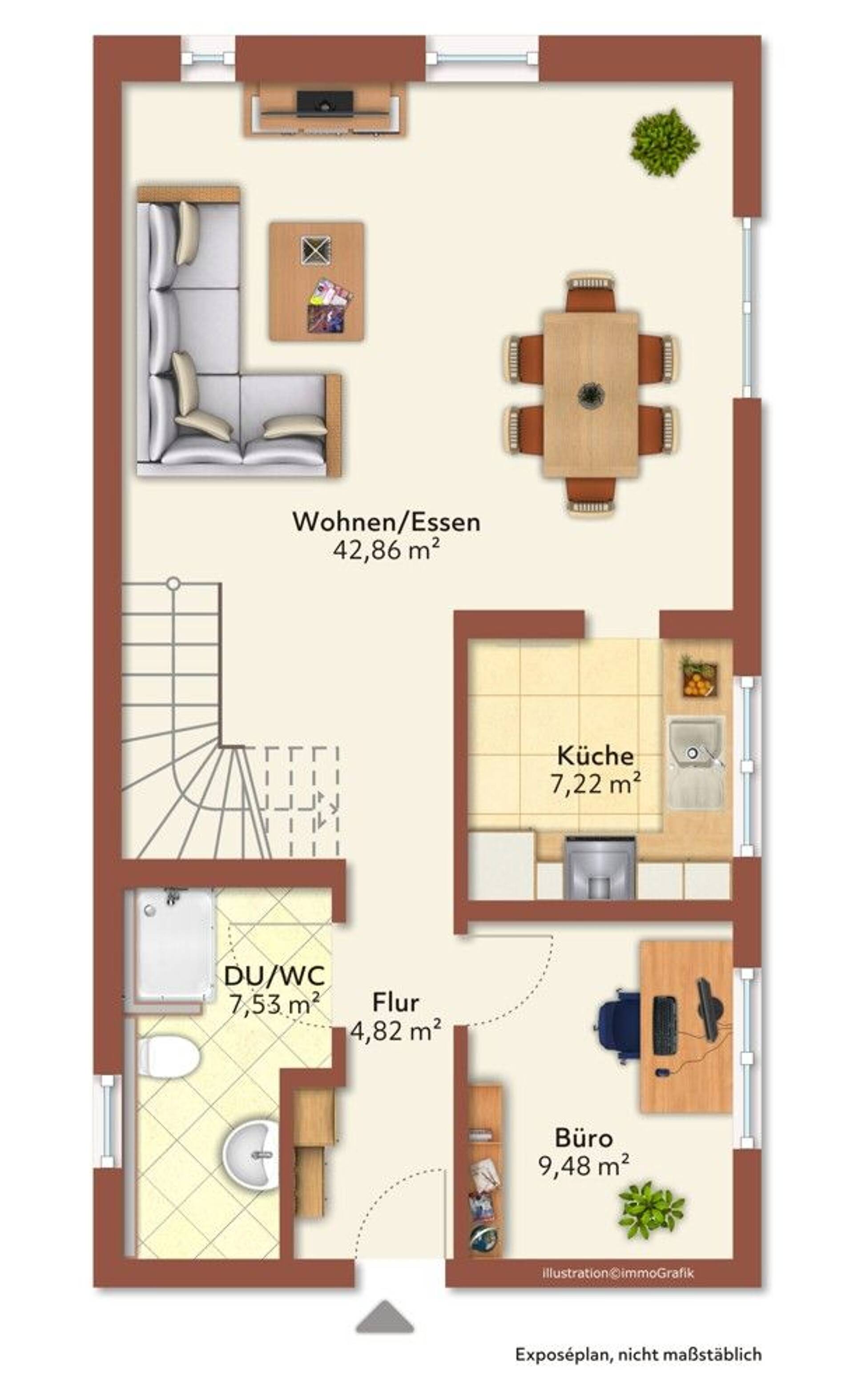 Etagenwohnung in 97616 Bad Neustadt an der Saale mit 119,49 m² kaufen