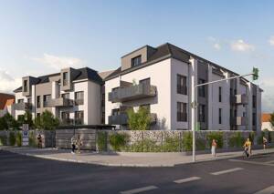 2-Zimmer-Neubau mit Terrasse | Vermietungsstark gegenüber dem Klinikum – 90766 Fürth – Vorschaubild 2