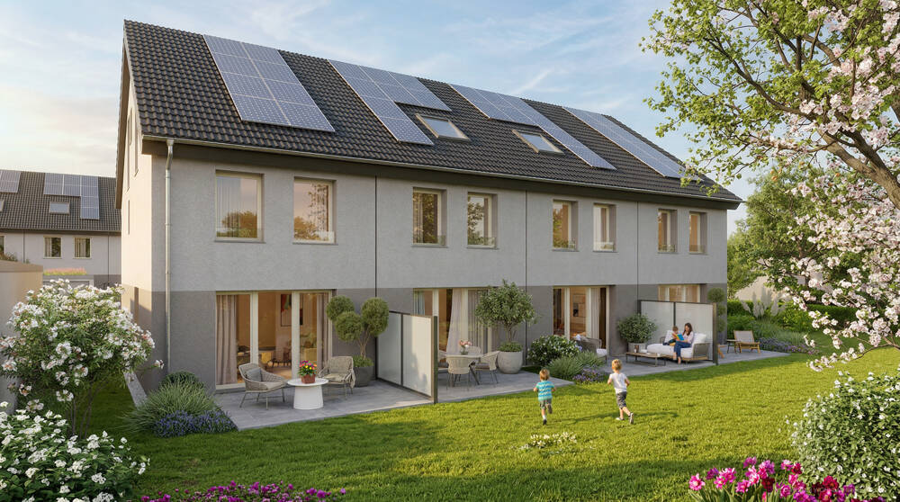 KfW-40-NH (QNG) Reihenhaus mit Sonder-AfA 5+5 % / KfW-Förderung in Leipzig-Probstheida