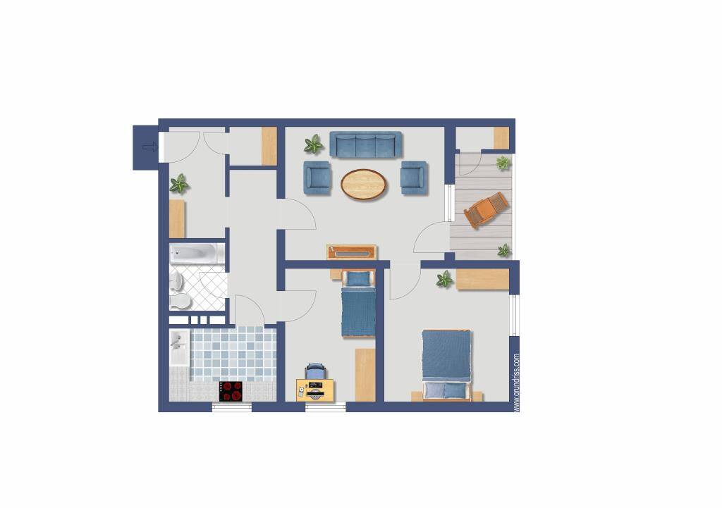 ** Vermieten oder einziehen - modernisierte 3,5 Zi. 68 m² Eigentumswohnung ** – Dortmund – Vorschaubild 3