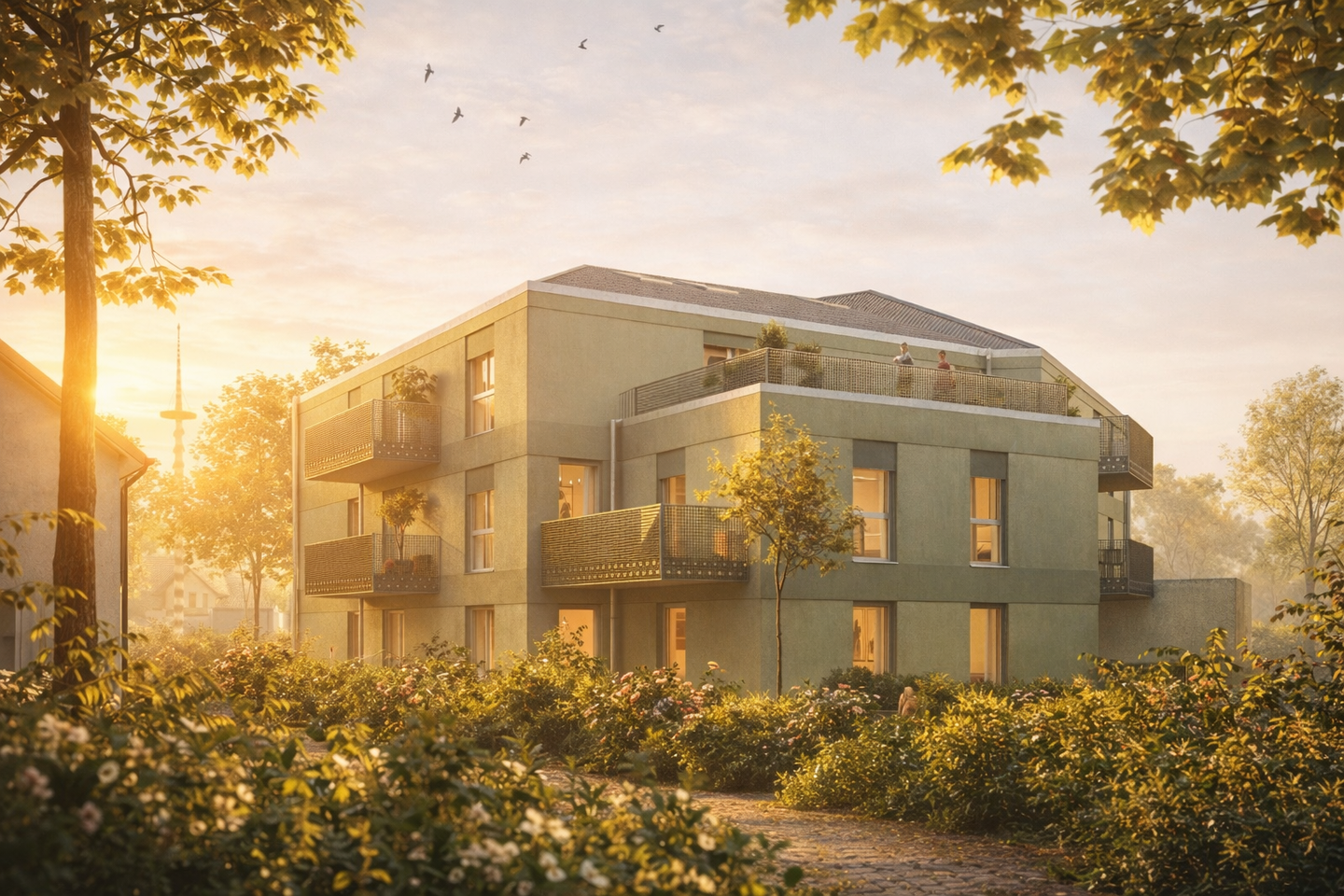 R354 – Die Idee vom Wesentlichen. 2-Zimmer-Maisonette Wohnung im 2. Obergeschoss & Dachgeschoss