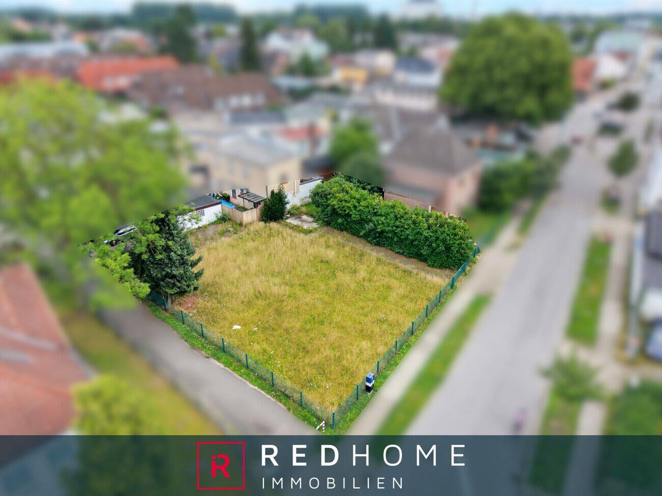 Baugrundstück mit Baugenehmigung für ein Mehrfamilienhaus in Elmshorn!