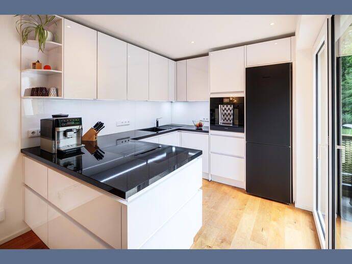 Möbliert: Hochwertige 3-Zimmer Wohnung im Design-Neubau in Solln – München – Vorschaubild 7