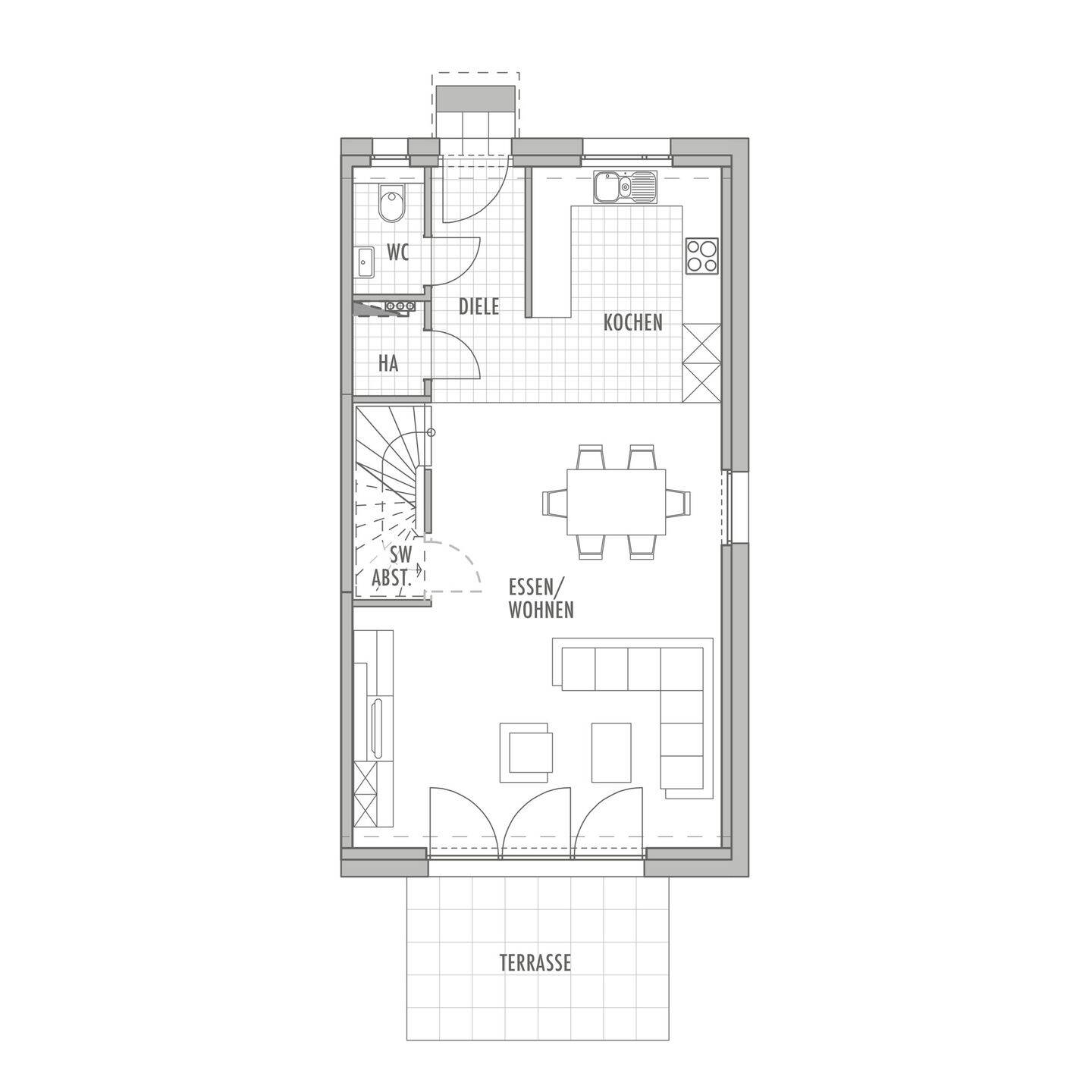 Projektierter Neubau Kfw-40-Effizienzhaus! – Sexau – Vorschaubild 3