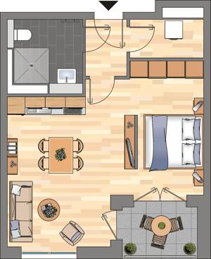 1-Zimmer-Neubauwohnung in Essen Südviertel – 45128 Essen – Vorschaubild 9