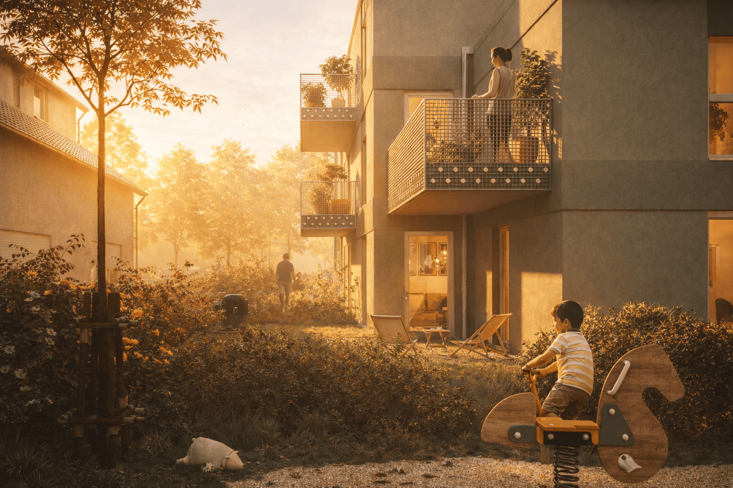 R354 – Die Idee vom Wesentlichen. 2-Zimmer Wohnung mit Süd-Ost-Balkon