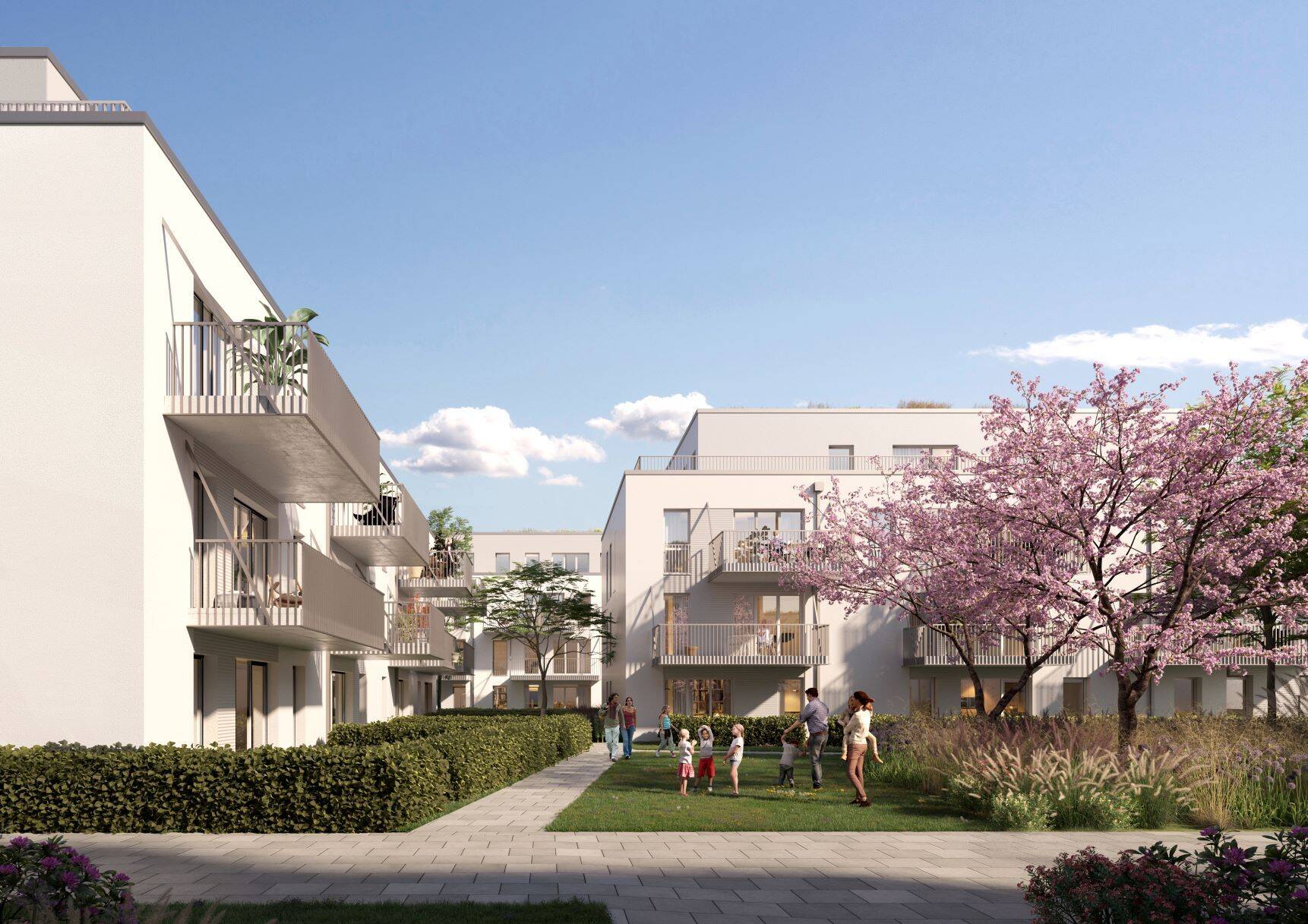 Musterwohnungseröffnung am 26.04.2026 – Erdgeschosswohnung mit großem Garten – Nürnberg – Vorschaubild 2
