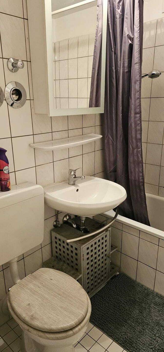 Vermietete 1-Zimmer-Wohnung in Heidelberg-Rohrbach - ca. 25 m² mit Balkon und Garage – Heidelberg – Vorschaubild 4