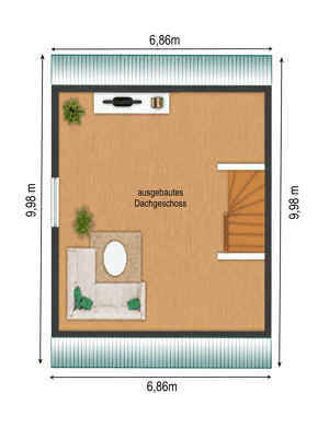 Doppelhaushälfte mit Carport & Garten in Leipzig – 4329 Leipzig – Vorschaubild 7