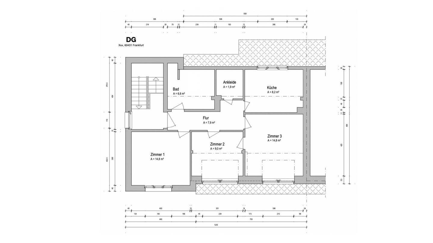 Hochwertig kernsaniertes Haus mit top Ausstattung in attraktiver Lage – Frankfurt am Main – Vorschaubild 4