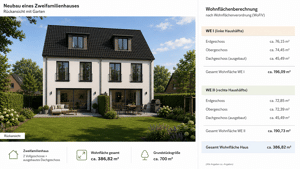Bauen Sie ihr Traum-Zweifamilienhaus in Hamburg Volksdorf
