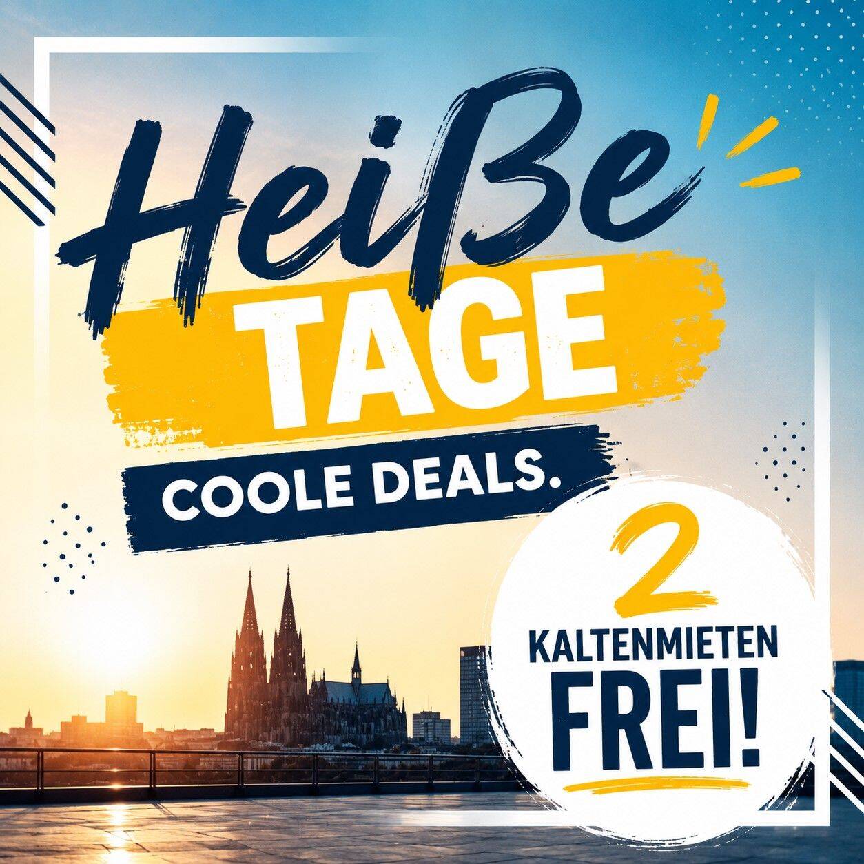 Top Wohnung - Top Deal - zwei Kaltmieten frei Mietbeginn August oder September!