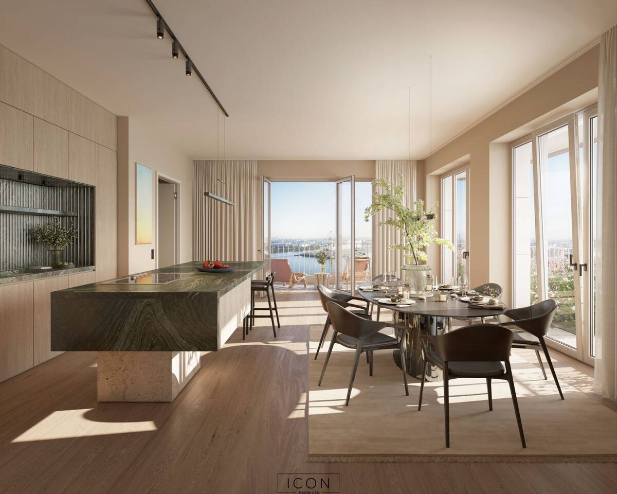 Geheimtipp HafenCity: 3 Zimmer im 11. OG mit Elb- & Stadtblick – 20457 Hamburg – Bild 1 von 9