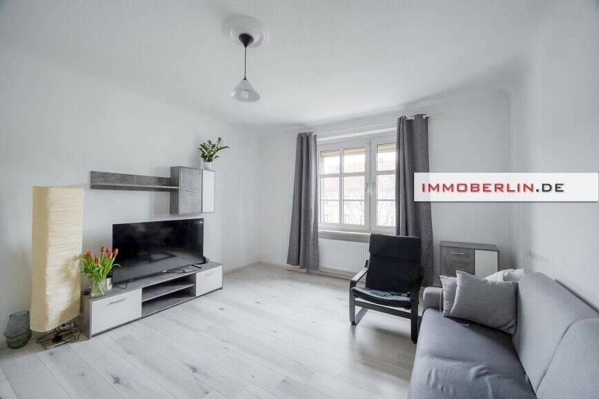 IMMOBERLIN.DE - Gepflegte Altbauwohnung in ruhiger Lage mit Garten beim Spektepark – Berlin – Vorschaubild 3