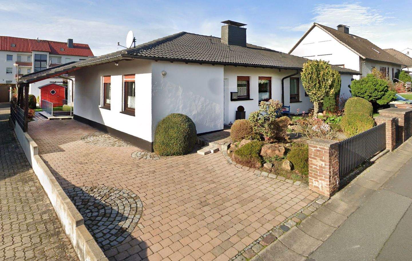 Bungalow/Doppelhaushälfte in Niedervellmar Barrierefreies Wohnen in verkehrsgünstiger Lage – Vellmar – Bild 1 von 9