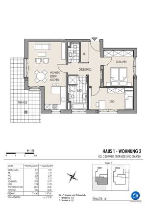 Charmante 3-Zi.-Whg., Privatgarten 115m², Tageslicht-Bad, Gäste-WC, Lift – 81827 München – Vorschaubild 5