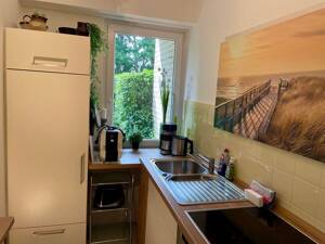 Vollmöbliert - Teilsanierte Terrassenwohnung an parkähnlichem Garten – 22559 Hamburg – Vorschaubild 7