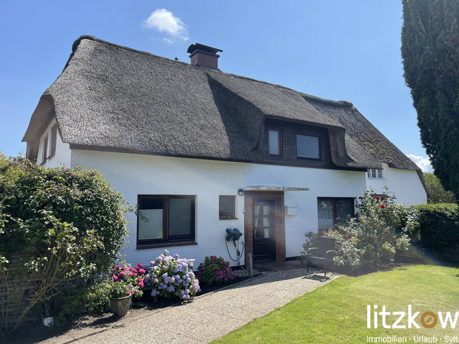 Bezauberndes weißes Reetdachanwesen ! – Sylt – Vorschaubild 7