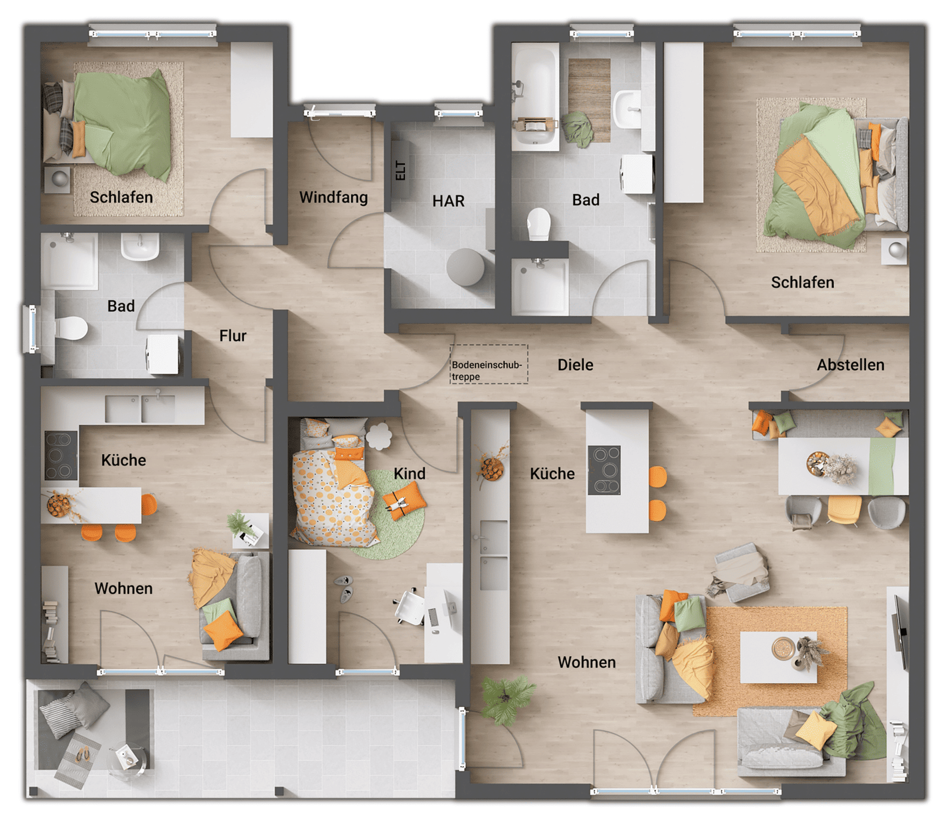 Bungalow in 15907 Lübben (Spreewald) mit 128 m² kaufen