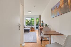 TOP-1-Zimmer-Wohnung im Hochparterre, komplett möbliert und sofort bezugsfertig oder vermietbar – 22149 Hamburg – Vorschaubild 9