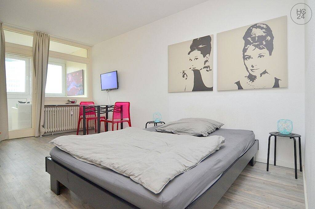 Modern möbliertes 1-Zimmer-Apartment mit Wintergarten und WLAN Nürnberg Innenstadt – Nürnberg – Vorschaubild 8