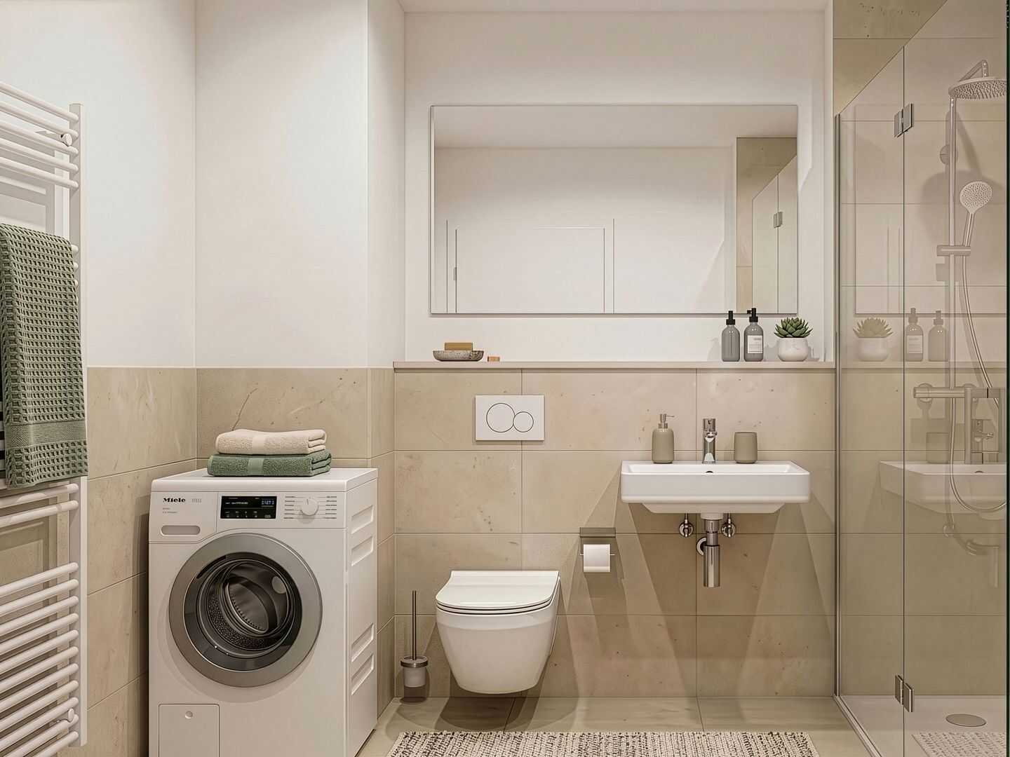 Helle und geräumige 3-Zimmerwohnung mit Balkon, Aufzug und TG – Leipzig – Vorschaubild 6