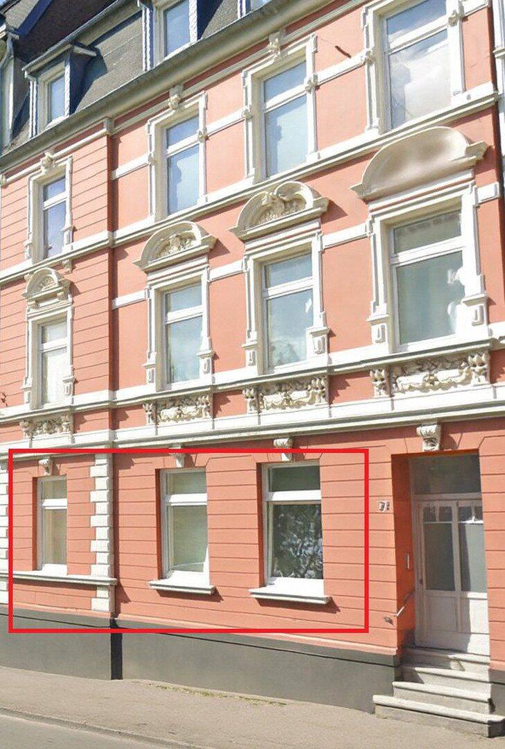 Großzügige Altbauwohnung mit Gartenbenutzung - 2 Zimmer, bei Bedarf 3 Zimmer realisierbar