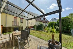 +++ TOP gepflegt & modernisiert - sonnig & ruhig - 1-Fam.-REH - 2 Bäder mit Fenster - Hobbyraum, Pelletkamin, EBK, TG... – 70439 Stuttgart – Vorschaubild 9