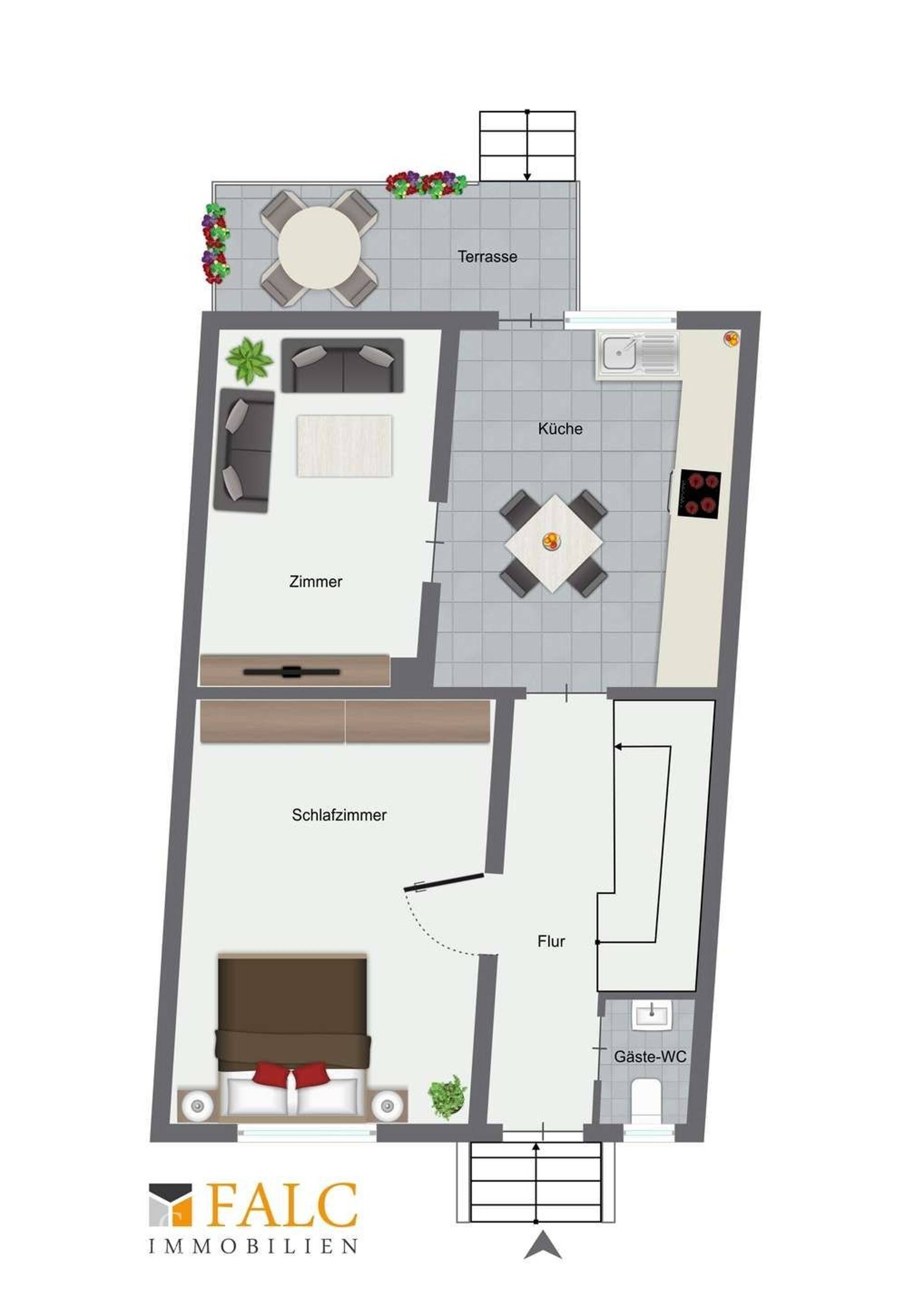 Reihenmittelhaus in 50999 Köln mit 104 m² kaufen