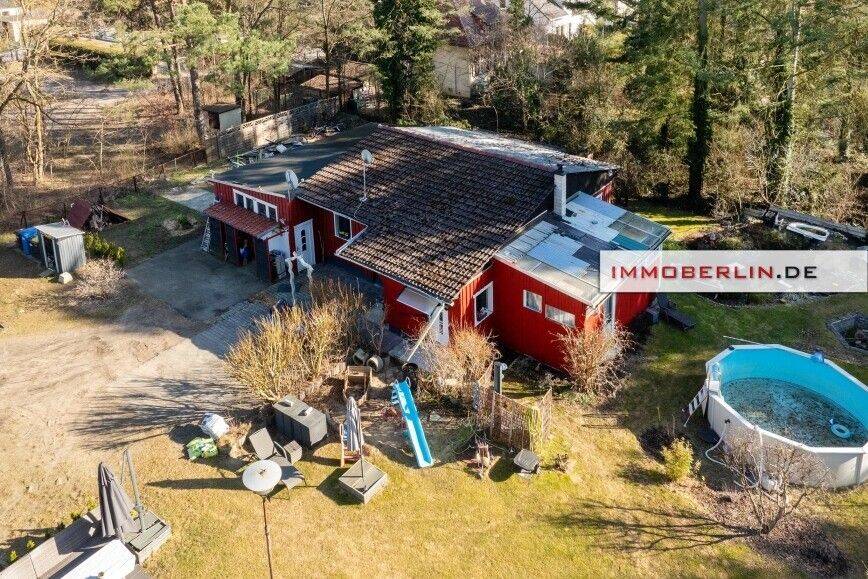 IMMOBERLIN.DE - Fabelhafter Bungalow mit Sonnengarten & Garage in waldreicher Umgebung – Michendorf – Vorschaubild 3