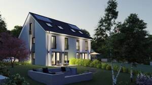 Neubau in Lochhausen: Neubau-DHH inkl. Wohnkeller | Energie A+ | 2 Min. zur S-Bahn – 80993 München – Vorschaubild 5