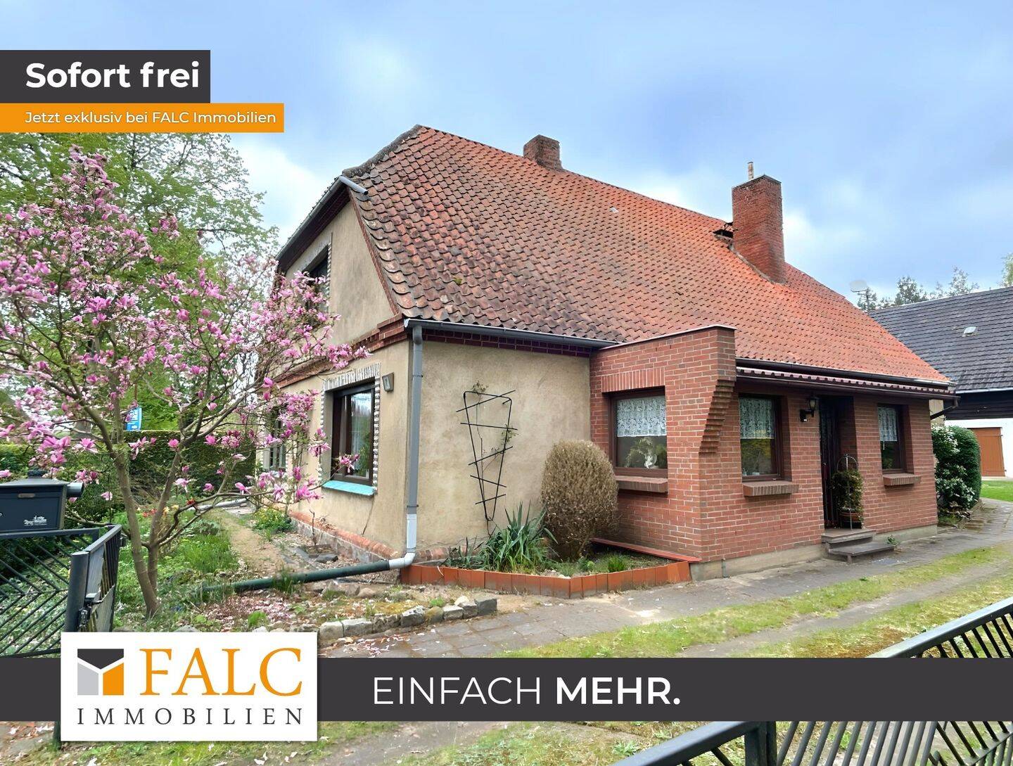 ***Einfamilienhaus mit großzügiger Scheune in ruhiger Lage nahe dem See*** – Lübtheen – Bild 1 von 9