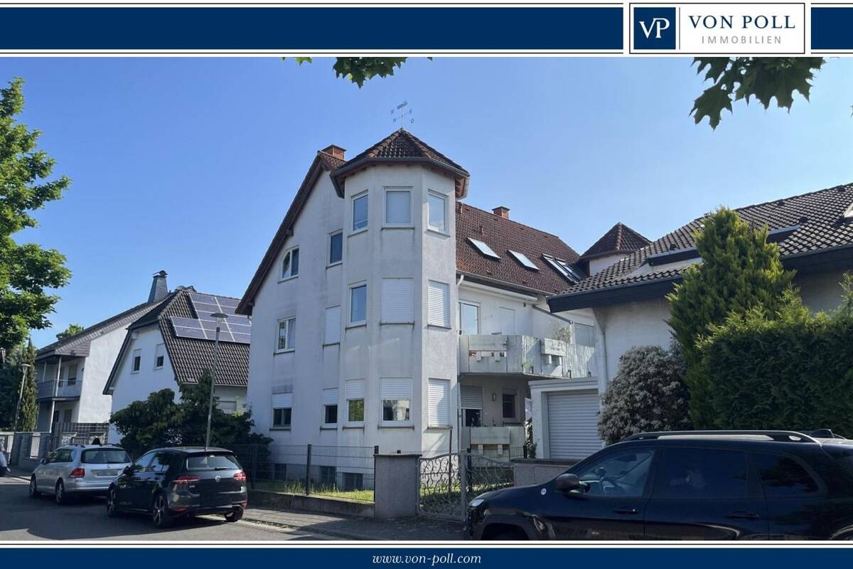 Aparte 2 Zimmerwohnung mit Balkon - Bestlage Rumpenheim mit Balkon und Tiefgarage – 63075 Offenbach am Main – Bild 1 von 9