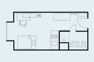 THE FIZZ Hamburg - Fully furnished Apartment for Students in Altona – 22769 Hamburg – Vorschaubild 8