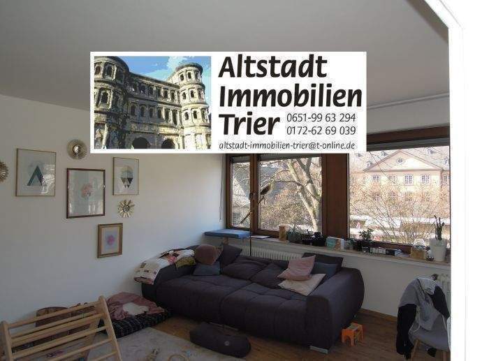 Trier-City, Nähe Palastgarten ! Schön gelegene, helle 3 ZKB Wohnung zu verkaufen ! – Trier – Bild 1 von 9