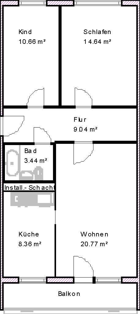 Wohnungsangebot Sankt-Josef-Straße 21b – Magdeburg – Vorschaubild 2