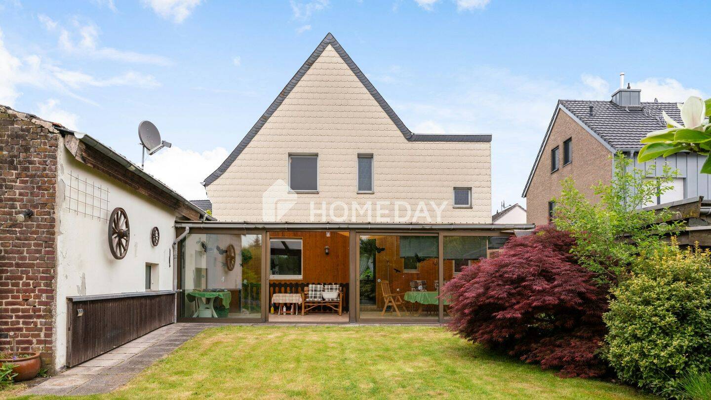 Familienglück im Grünen - Haus mit Gartenidylle & großem Wintergarten – Mönchengladbach – Vorschaubild 2