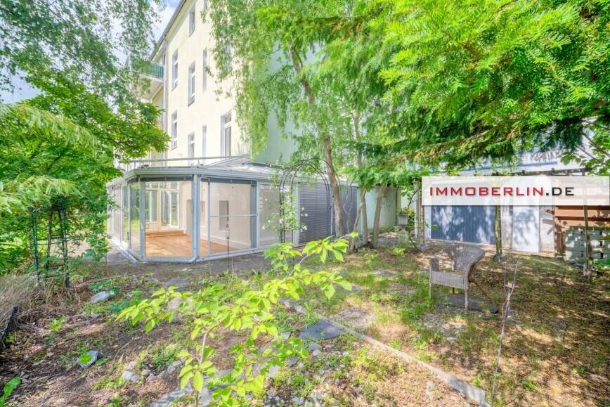 IMMOBERLIN.DE - Toplage! Komfortable Altbauwohnung mit Terrassen, Garten & großem Wintergarten – Berlin – Vorschaubild 6