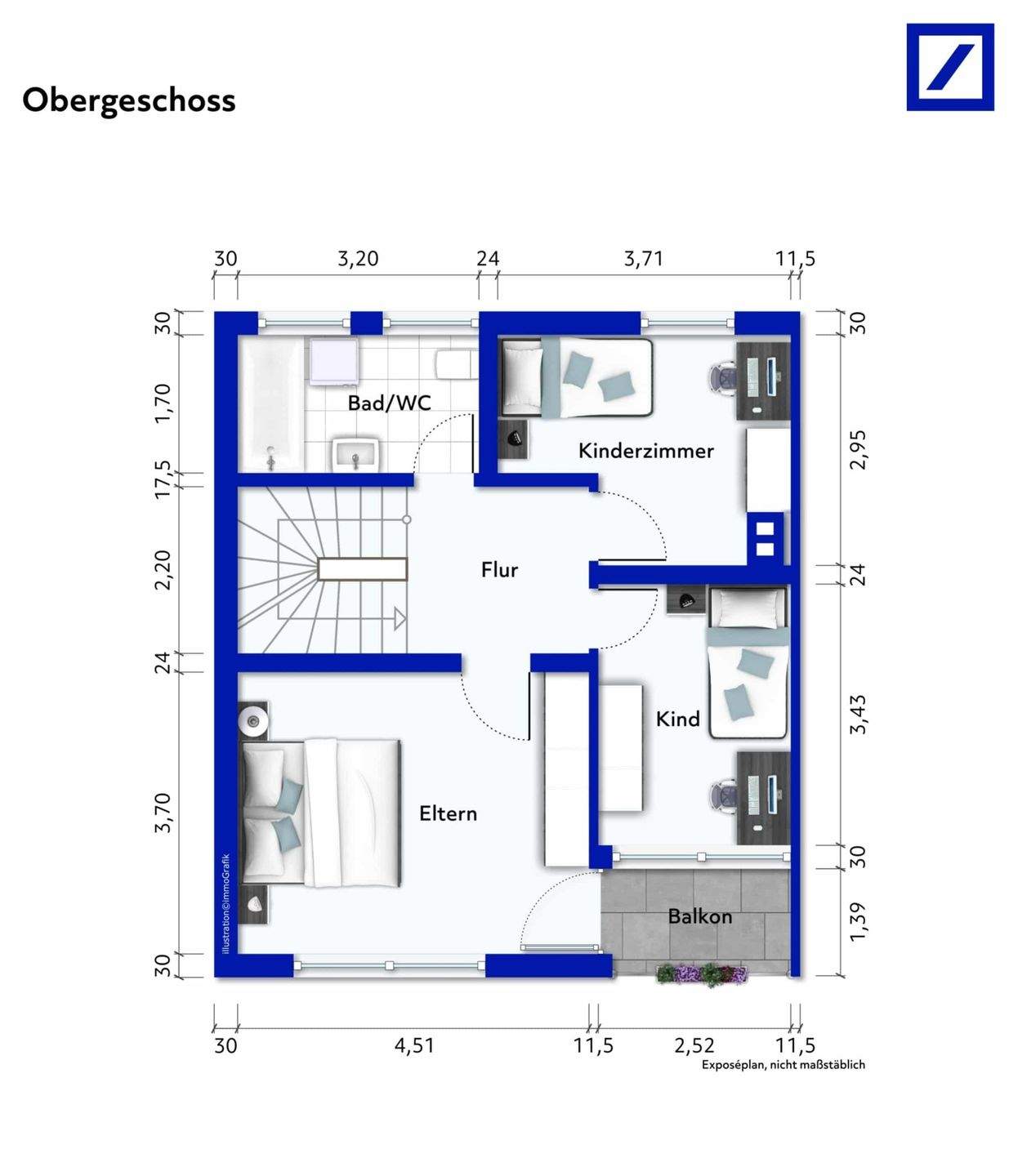 6-Zimmer-Doppelhaushälfte mit Garage in zentraler Lage – Ulm – Vorschaubild 9