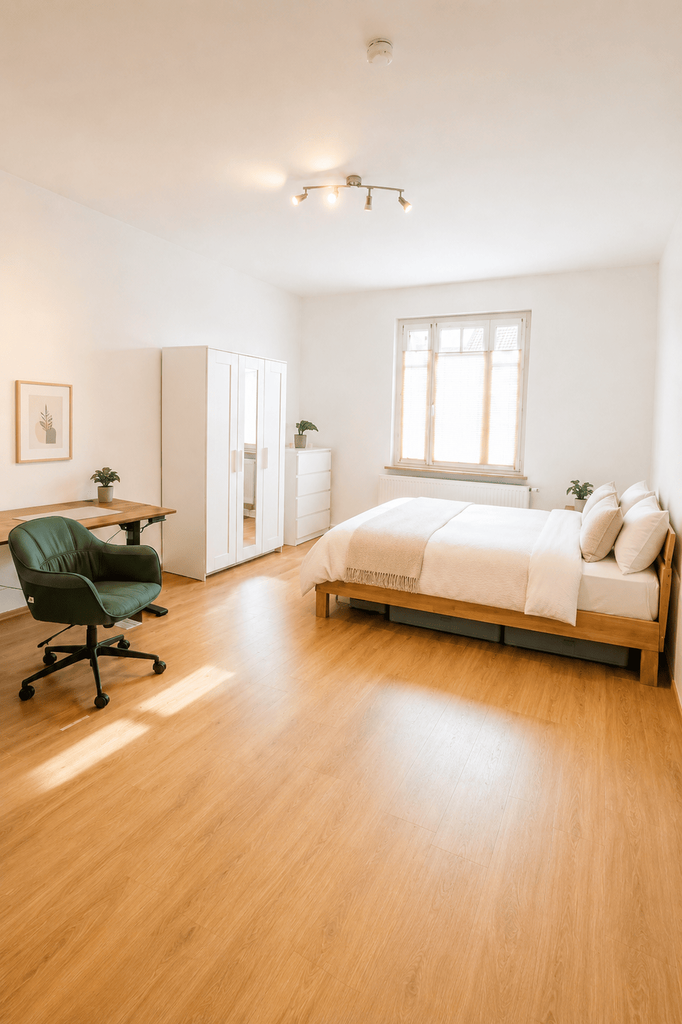 Einziehen & wohlfühlen: möbliertes 20 m2 Zimmer in renovierter 3er-WG mit 2 Bädern, inkl. Heizung, Strom & Internet