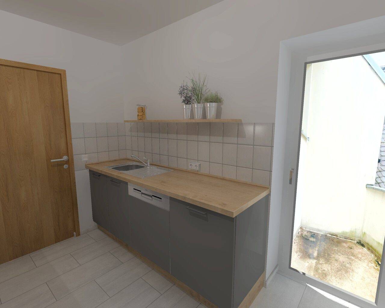 Nachmieter ab 1.10.26 gesucht - Neue EBK !!!! ! Dachgeschoss - sep. WC - Balkon !!! – Chemnitz – Vorschaubild 2