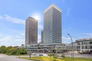 Skylineblick aus der 21. Etage, urbanes Living über den Dächern Hamburgs – 22083 Hamburg – Vorschaubild 2