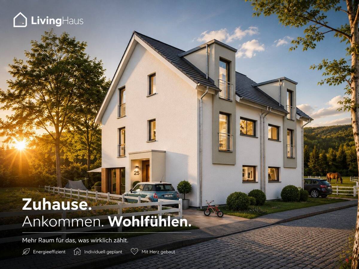 iving Haus | Weil Ihr neues Zuhause auch morgen noch zeitgemäß sein sollte | Grundstück inkl. | KfW 40 & QNG – 46238 Bottrop – Bild 1 von 9