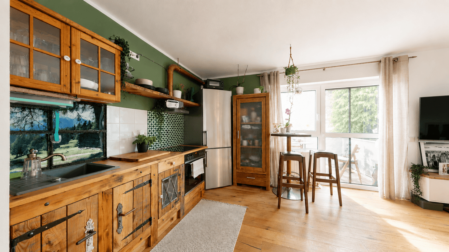 Vermietete 2-Zimmer-Wohnung mit Echtholzparkett | Balkon | Stellplatz – Zwenkau – Vorschaubild 4