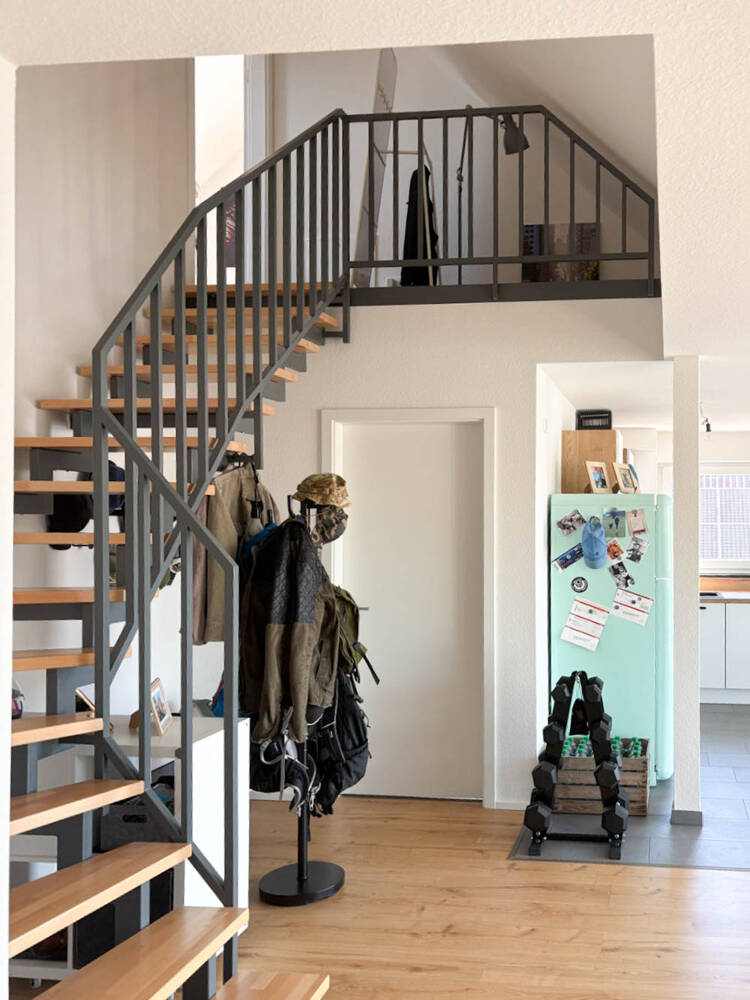 Im Zentrum von Neu-Ulm/Pfuhl neuwertige exklusive 2-Zi.-Maisonette mit Aufzug, EBK, 2 Balkone + TG – Neu-Ulm – Vorschaubild 9